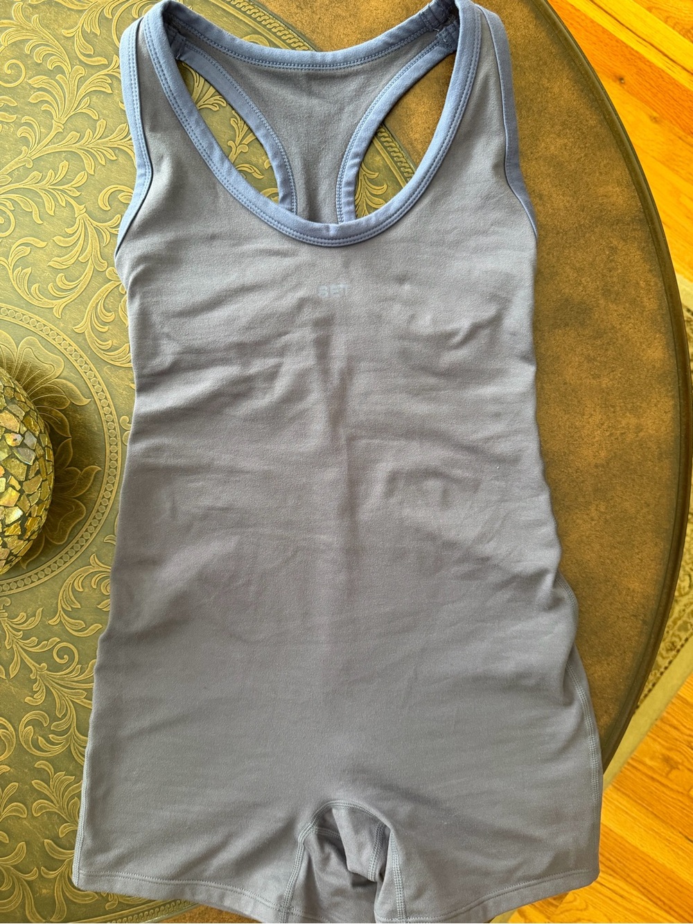 SET Active Women's Racerback Tank Romper